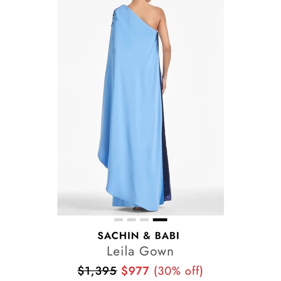 Sachin and Babi Leila Gown - Picture 5 of 6